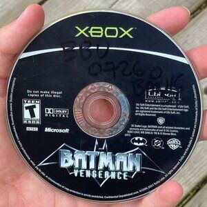 Batman Vengeance XBOX Disc Video Game
